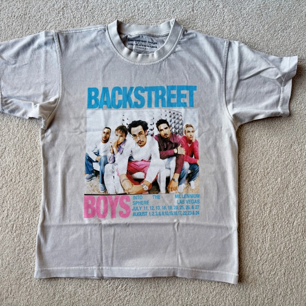 Backstreet Boys Sphere official merch Graphic Tee